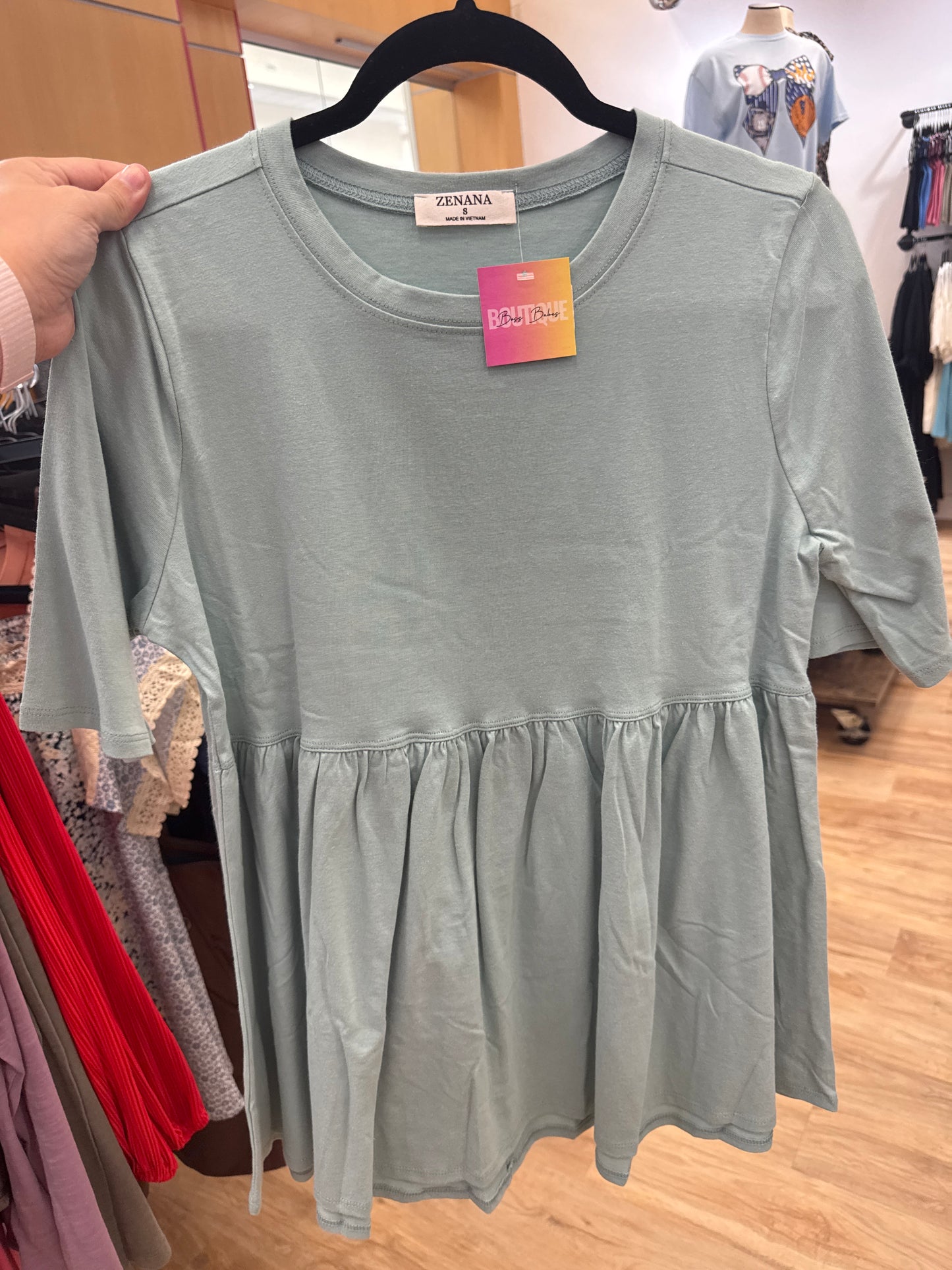 *Casual Half Sleeve Top
