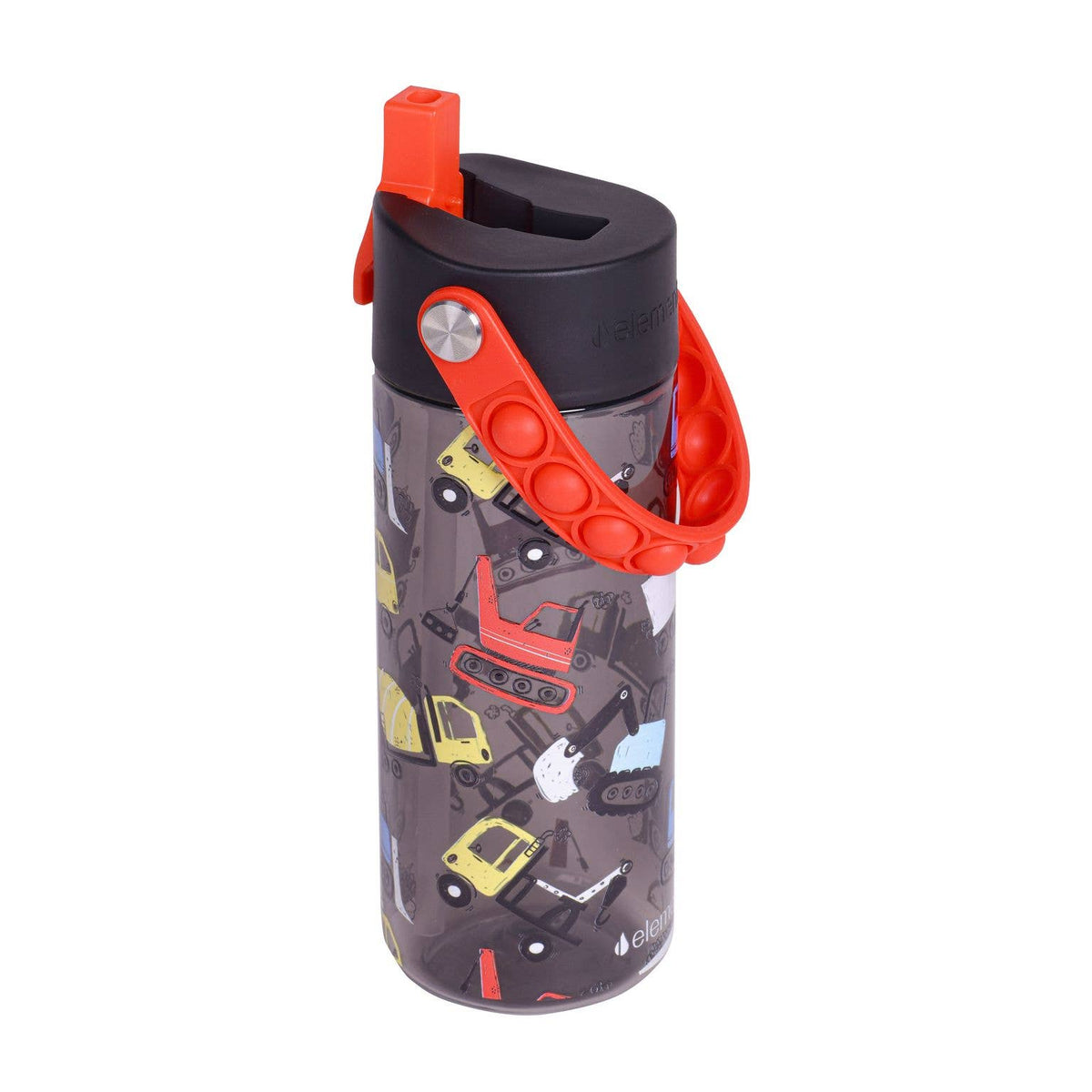 Construction Fidget Handle Kids 18oz Bottle