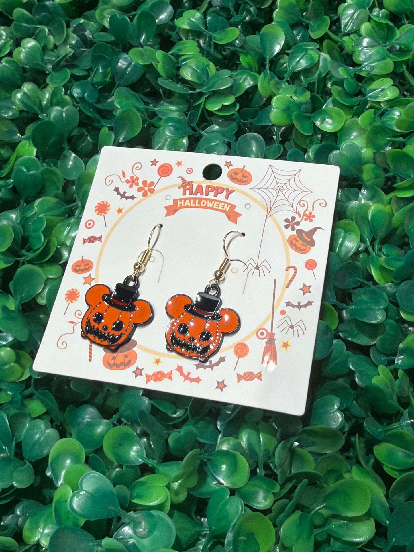 Mouse Halloween Earrings