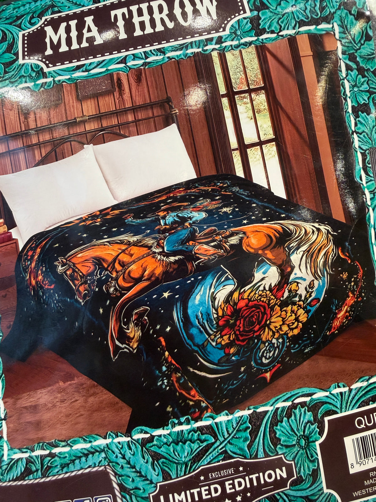 MIA Queen Size- Limited Edition Western Horse