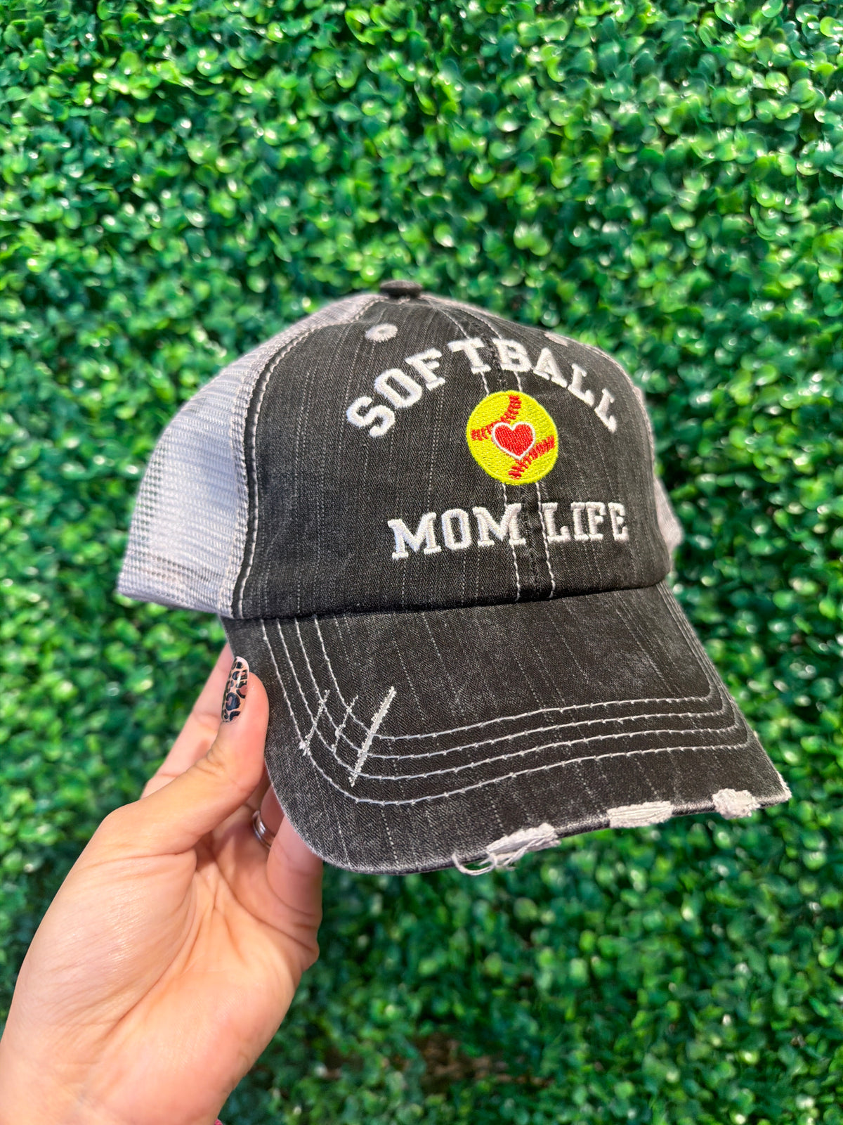 Softball Mom Life Hat