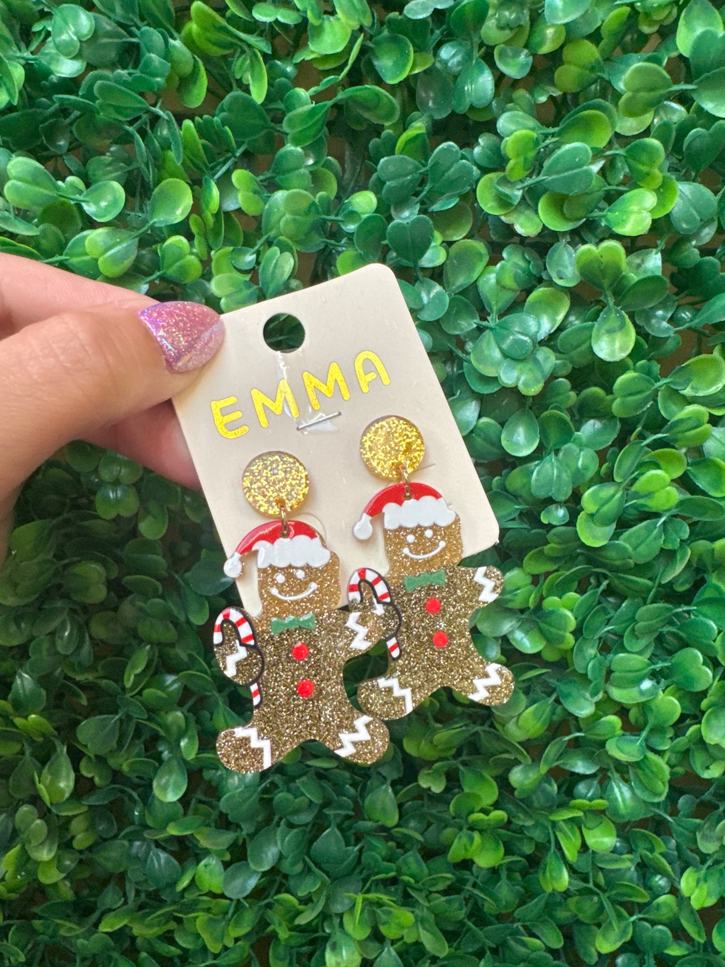 Gingerbread Earrings