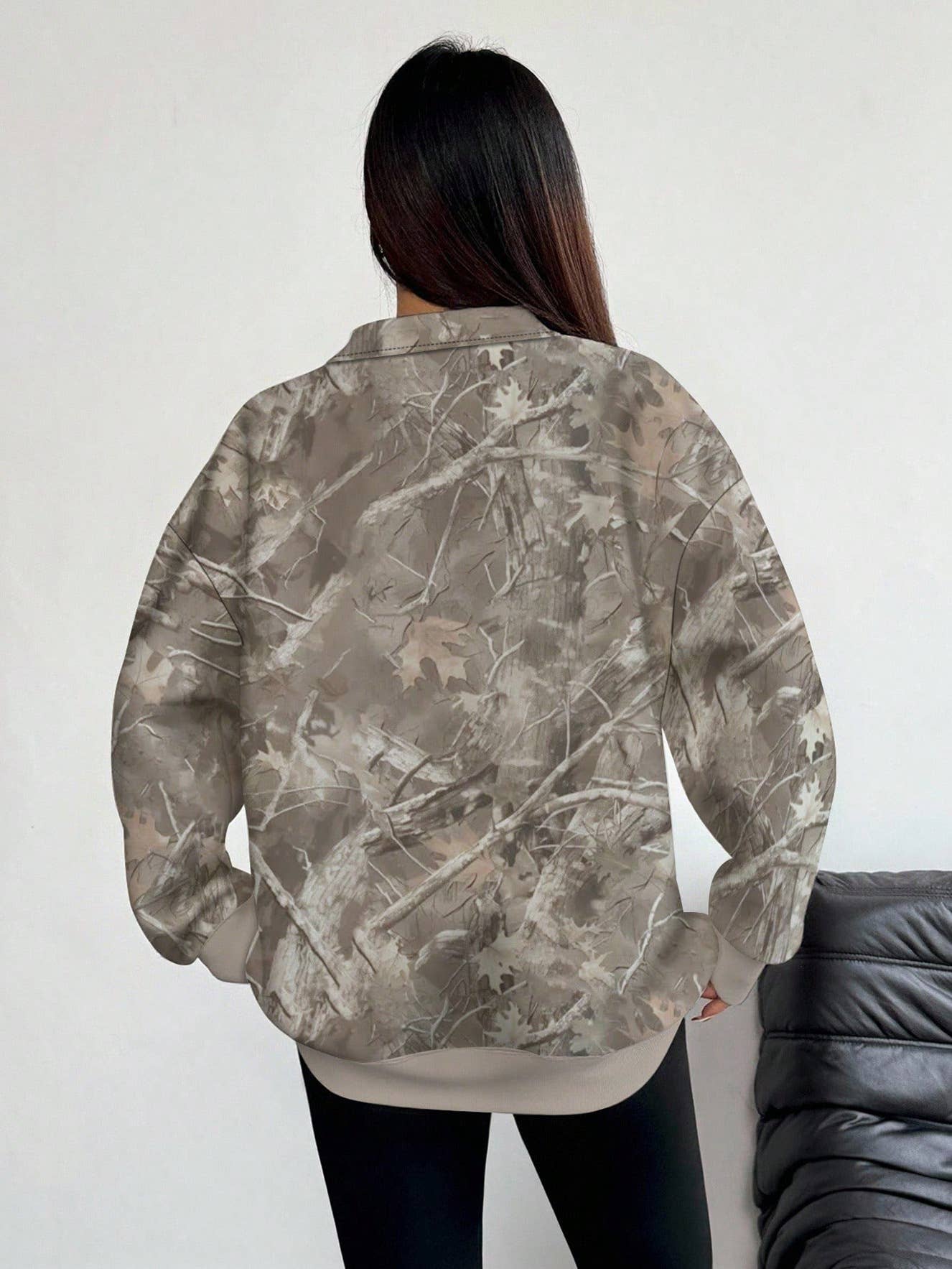 Trendy Camo Sweatshirt