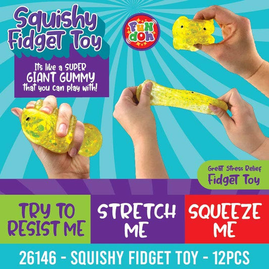Fun Doh Squish and Squeeze Gummy Fidget Toy