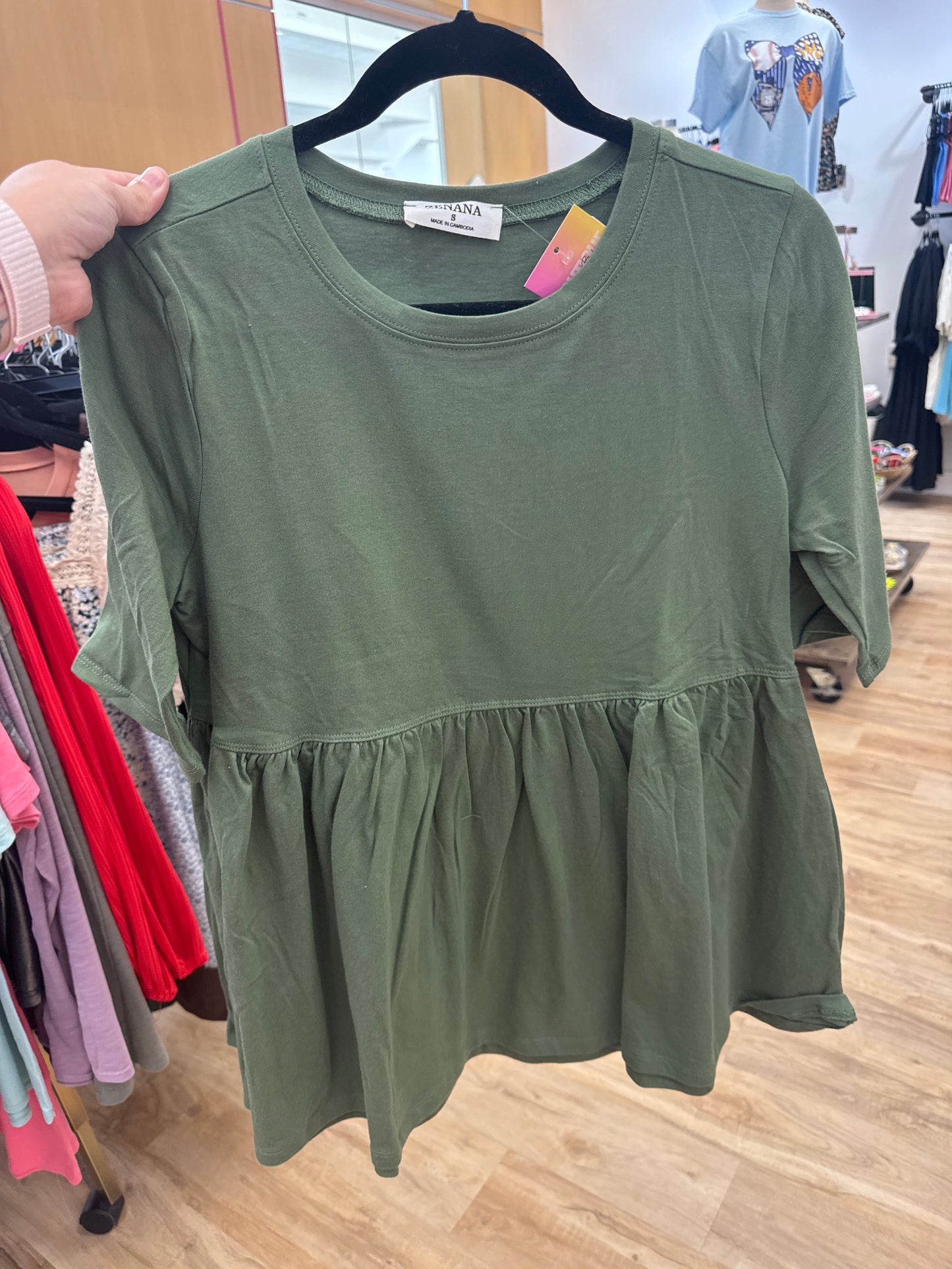 *Casual Half Sleeve Top