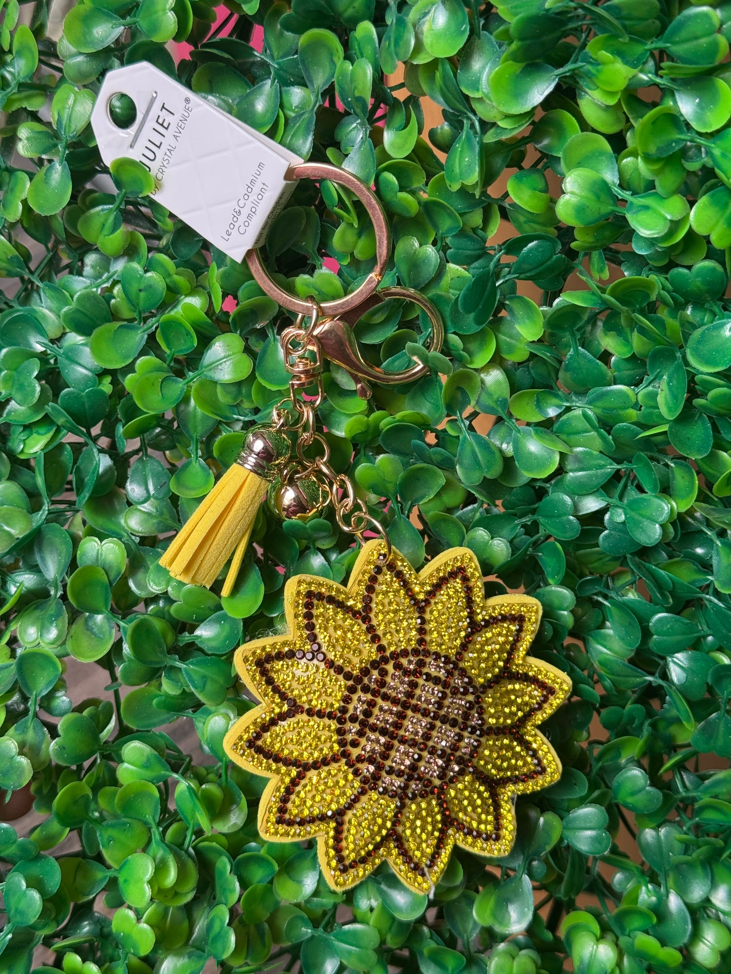 Sunflower Keychain