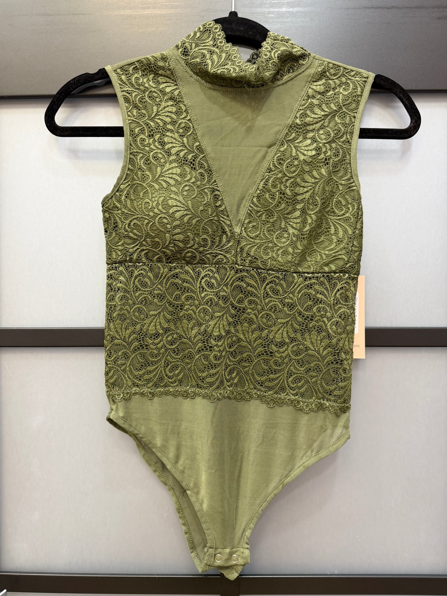 Olive Lace Bodysuit