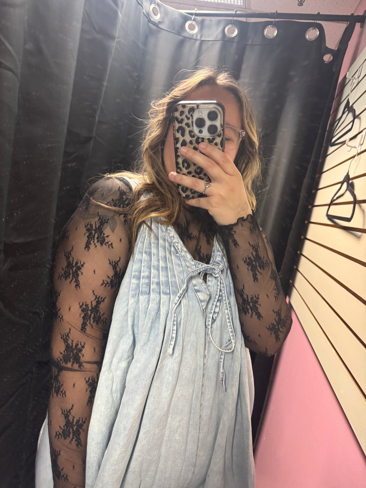 *Light Denim Romper