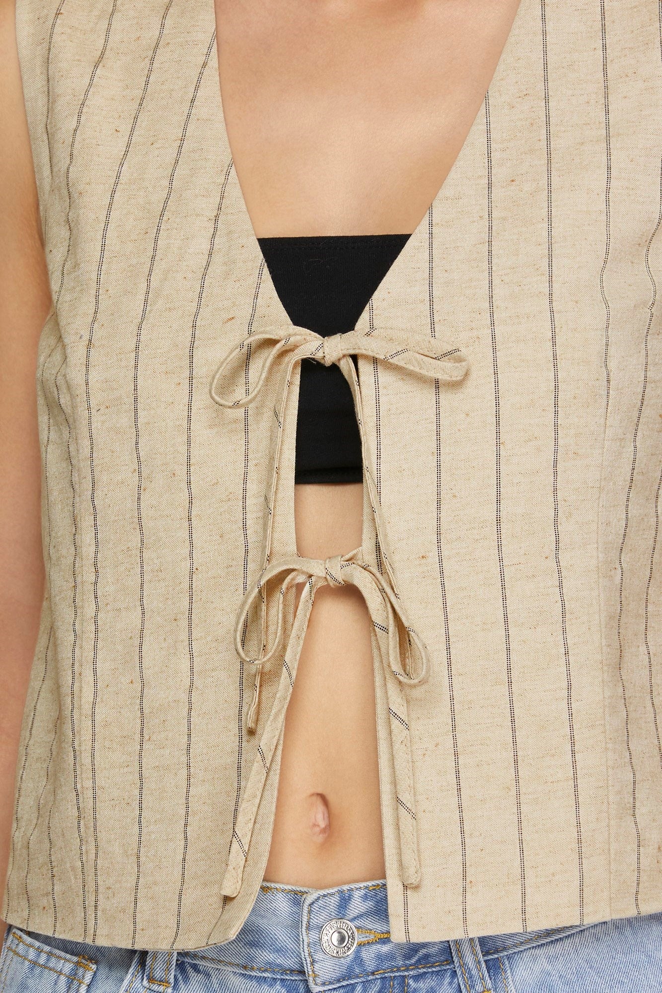 *Striped Horizon Vest