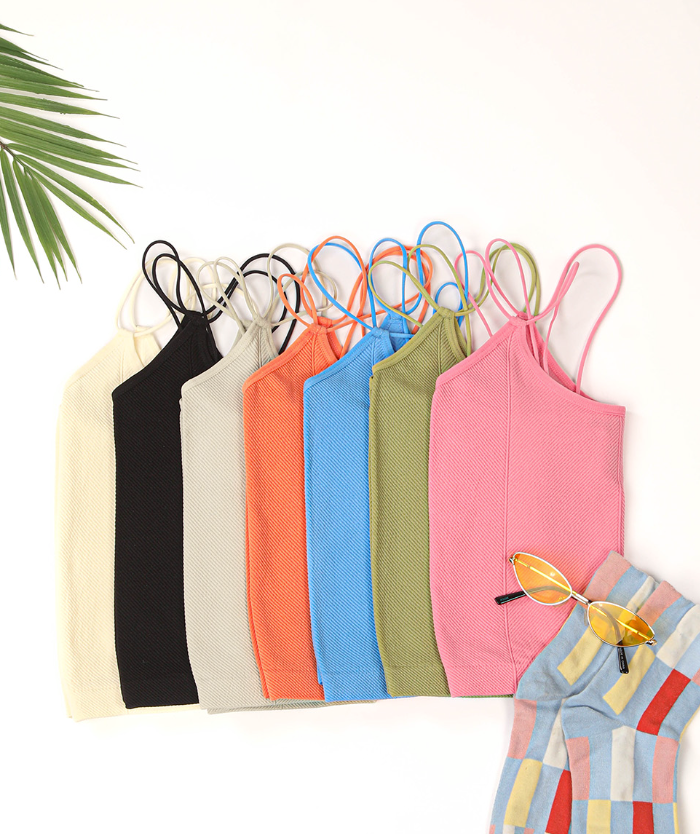 *Strappy Tank Top- Multiple Colors