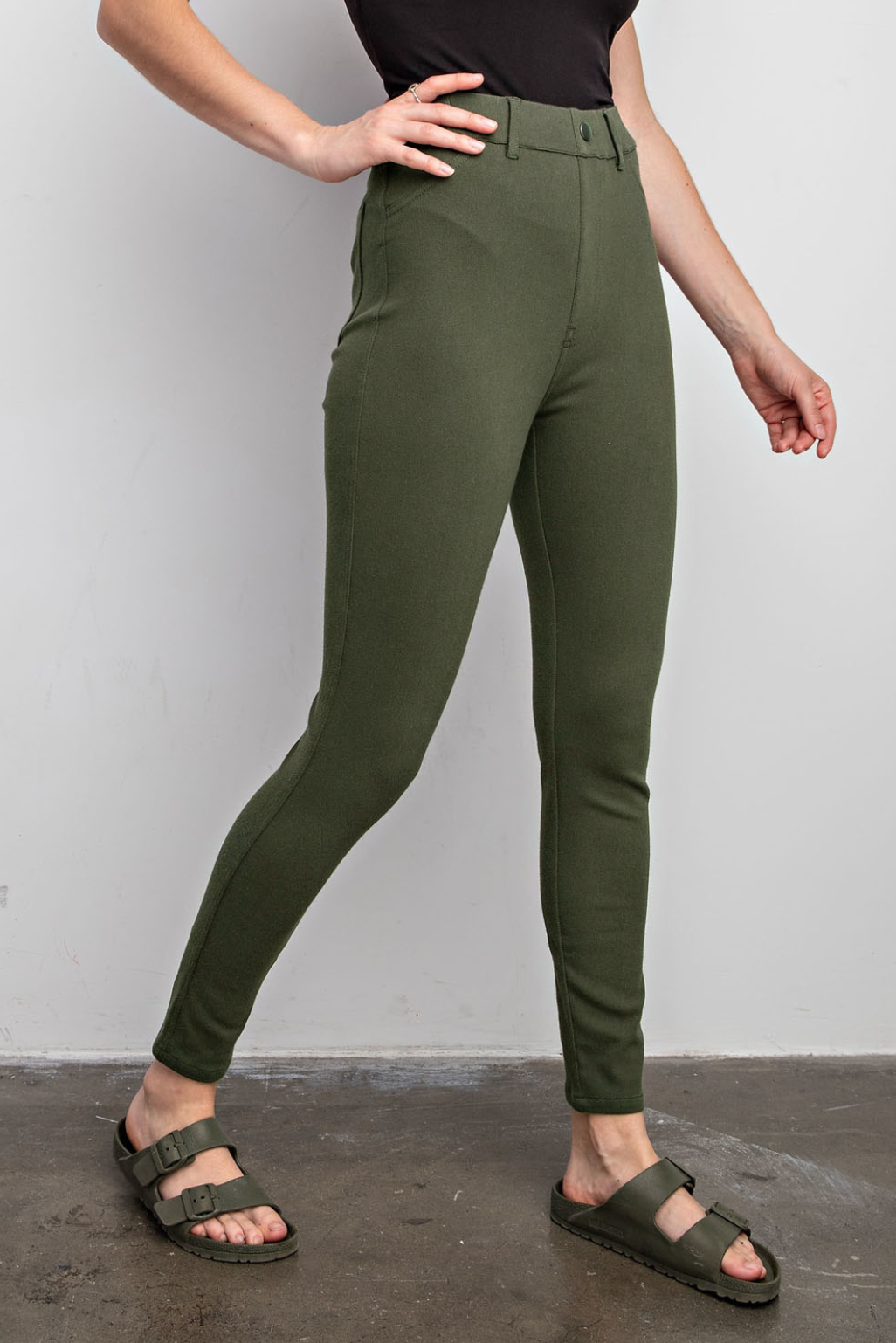 *Olive Jeggings