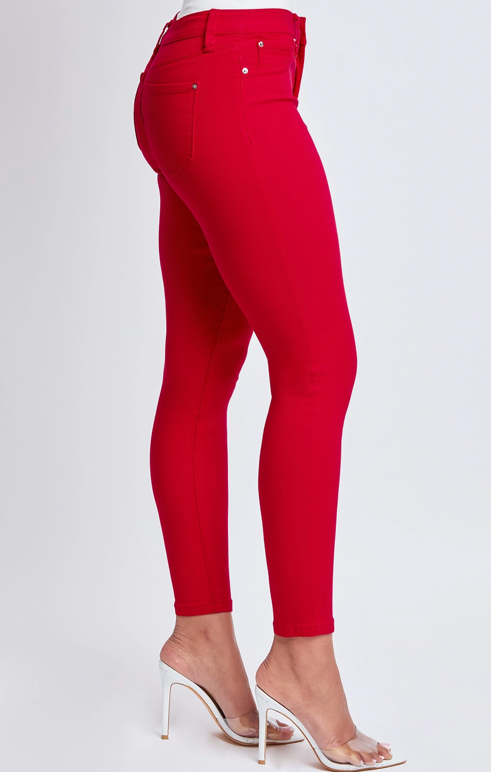 *True Red Mid-Rise Skinny Jeans