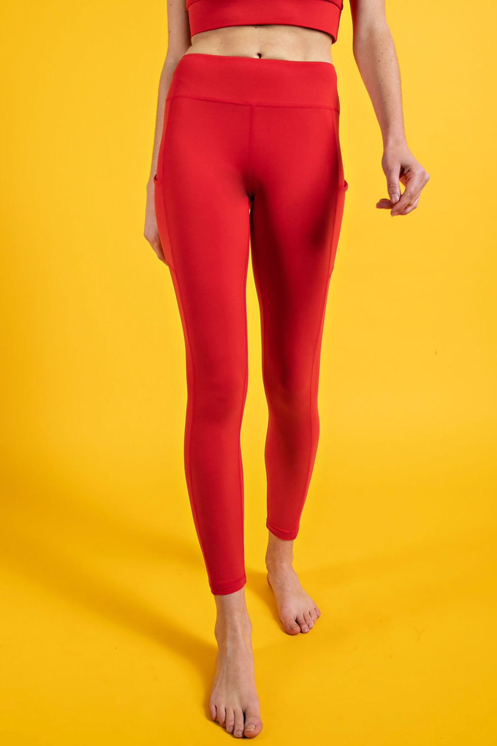 *So Soft Leggings- RED