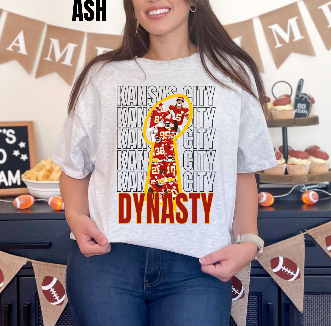 Kansas City Dynasty- Ash/White