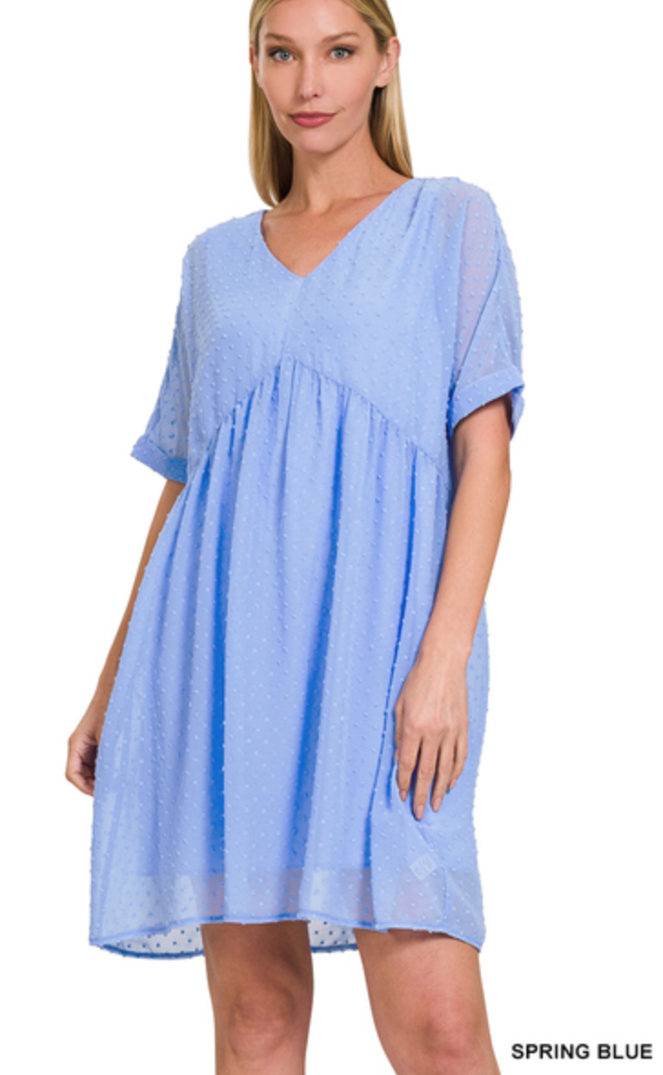 *Spring Blue Dress
