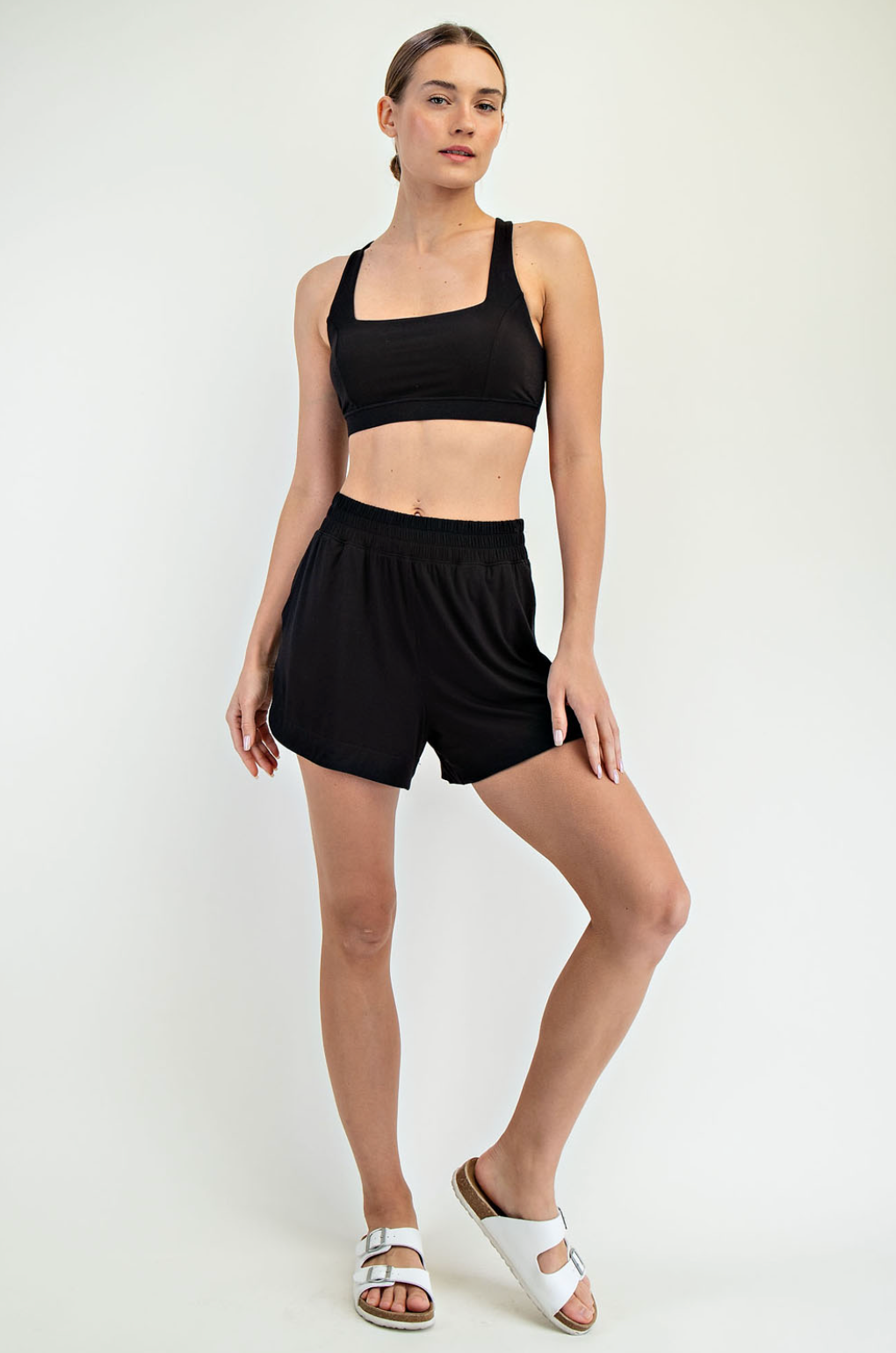 *Rae Mode Modal Shorts-BLACK
