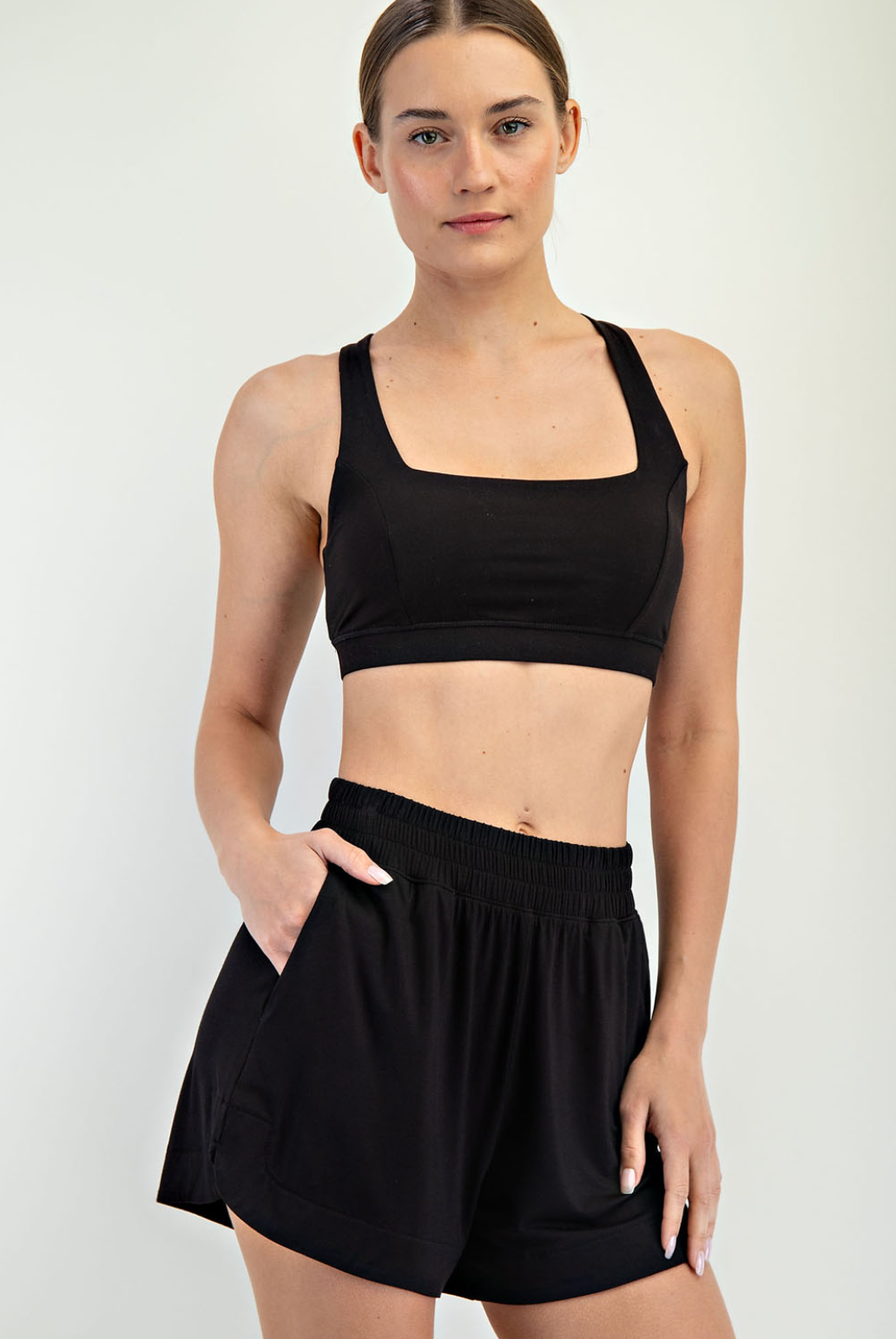 *Rae Mode Modal Shorts-BLACK