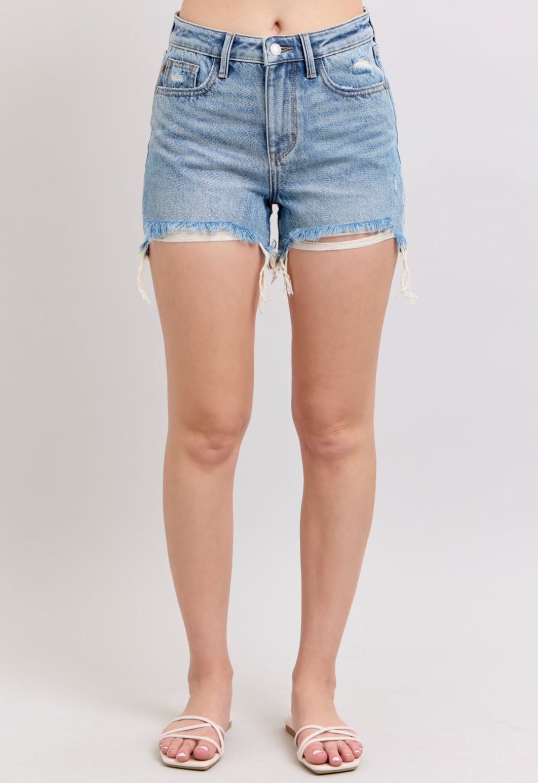 *Rachel High-Rise Judy Blue Shorts
