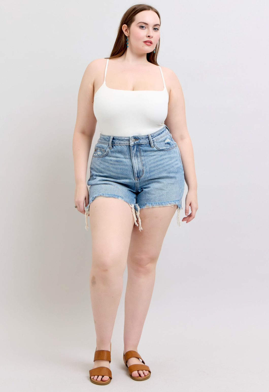 *Rachel High-Rise Judy Blue Shorts