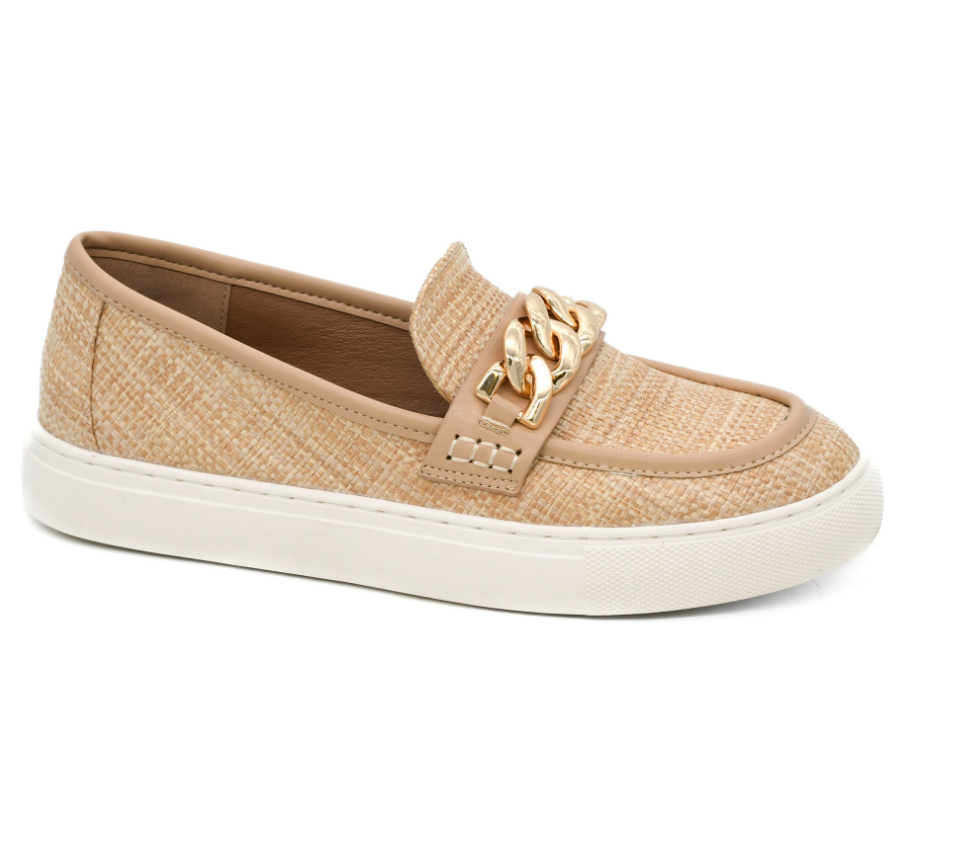 Corky's Raffia Chain Reaction Shoes