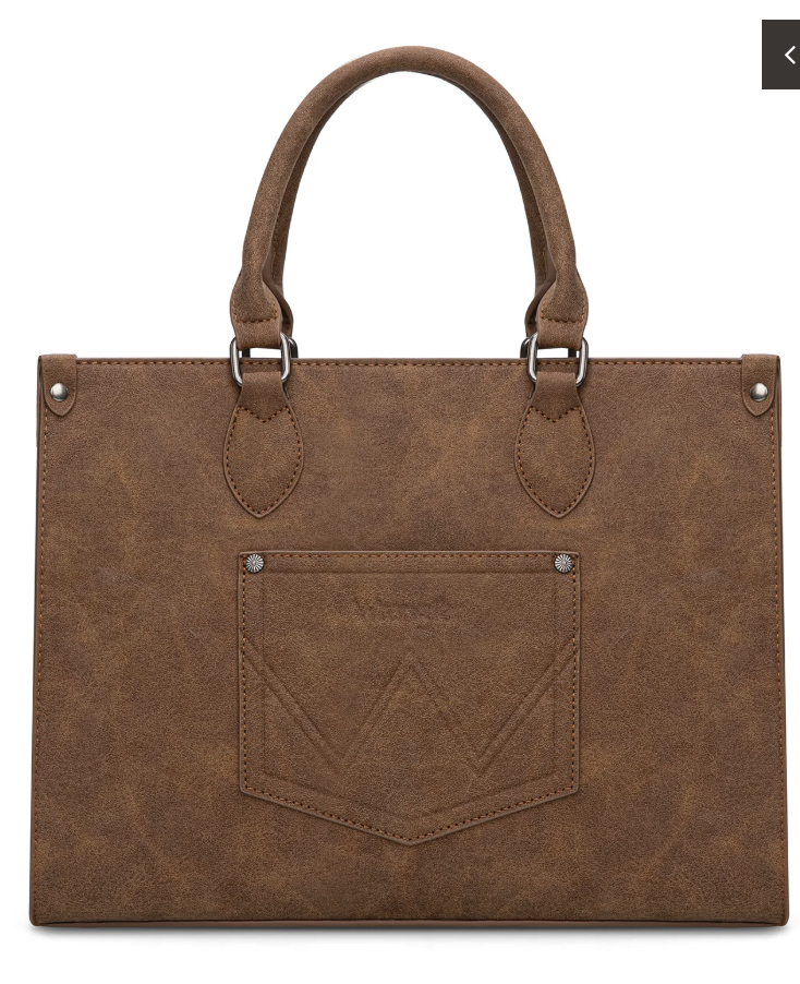 Wrangler Leopard Print Wide Tote Bag/Crossbody