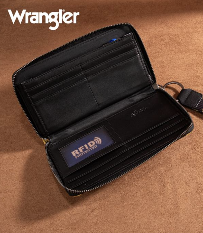 Wrangler Sunflower Print Wallet