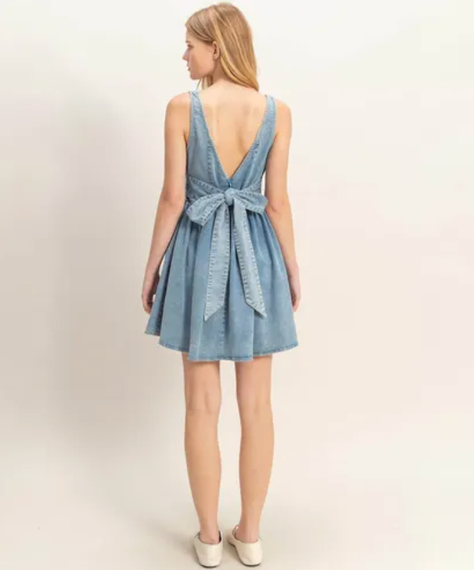 Denim Mini Dress