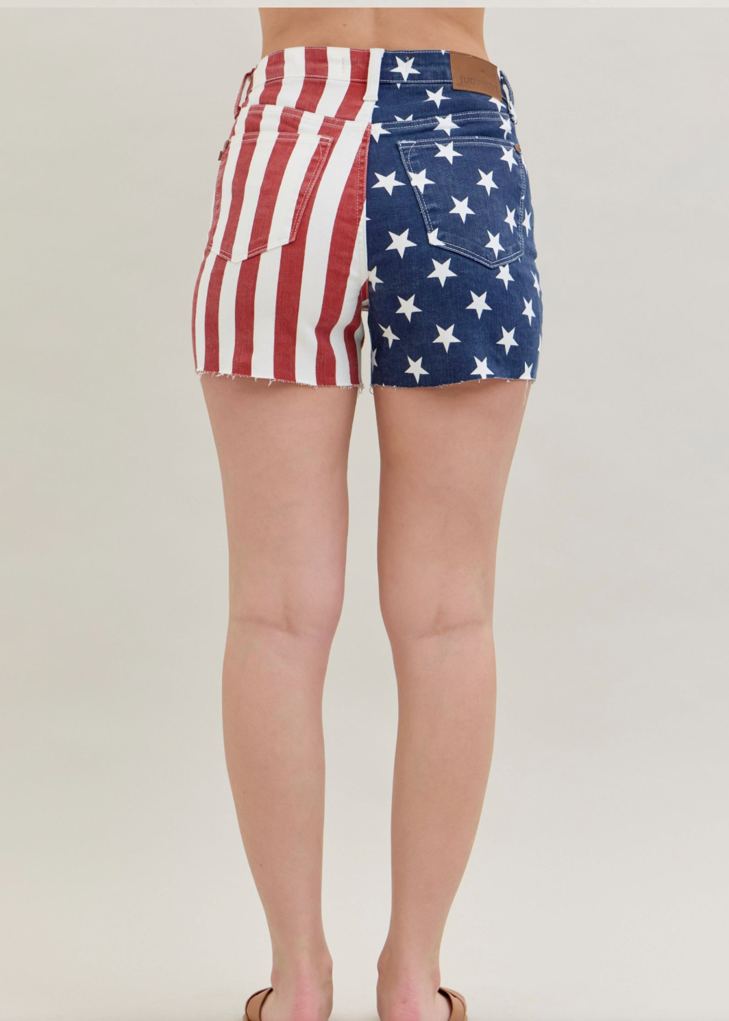 Red, White, & Blue Judy Blue Shorts