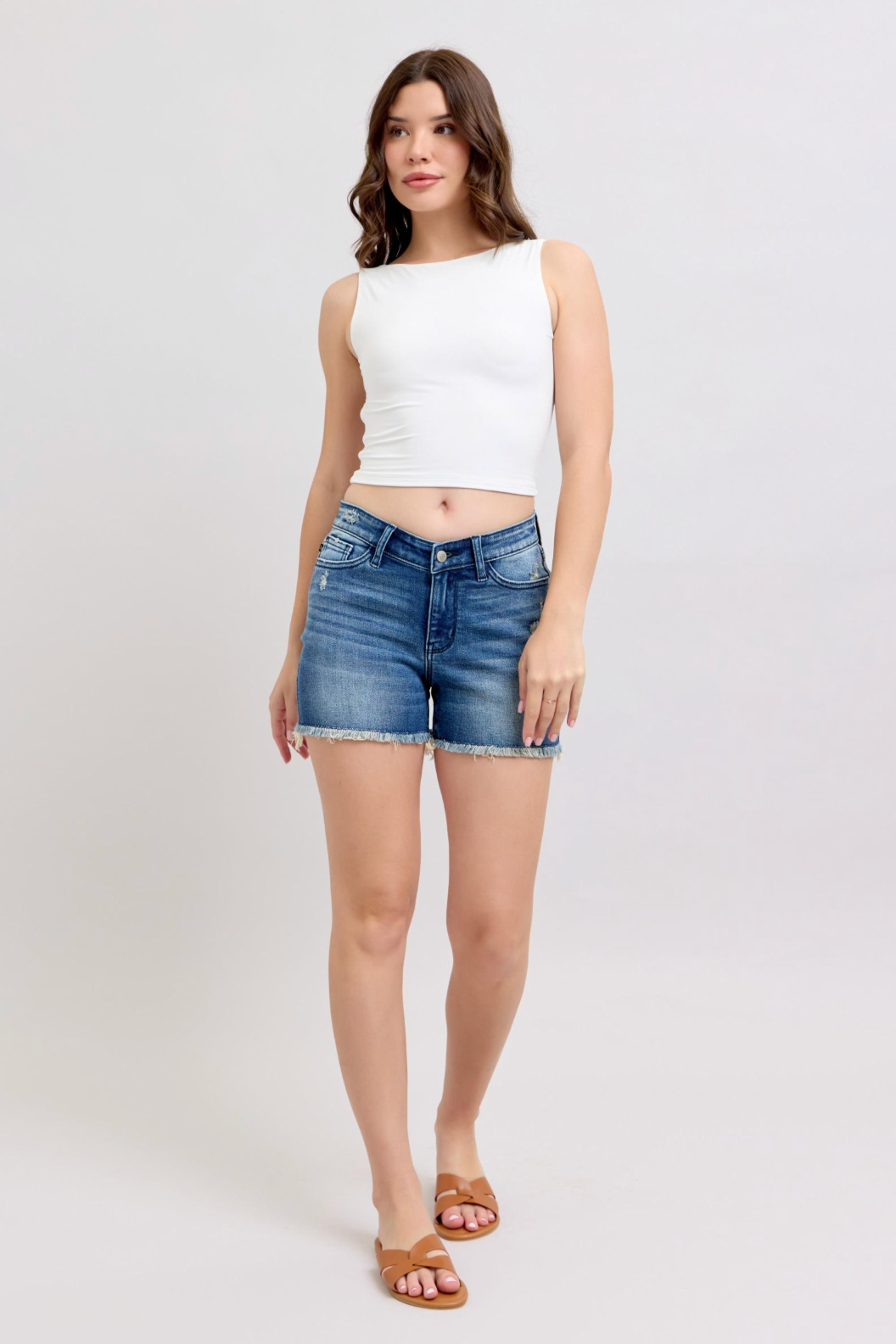 V-Front Judy Blue Shorts