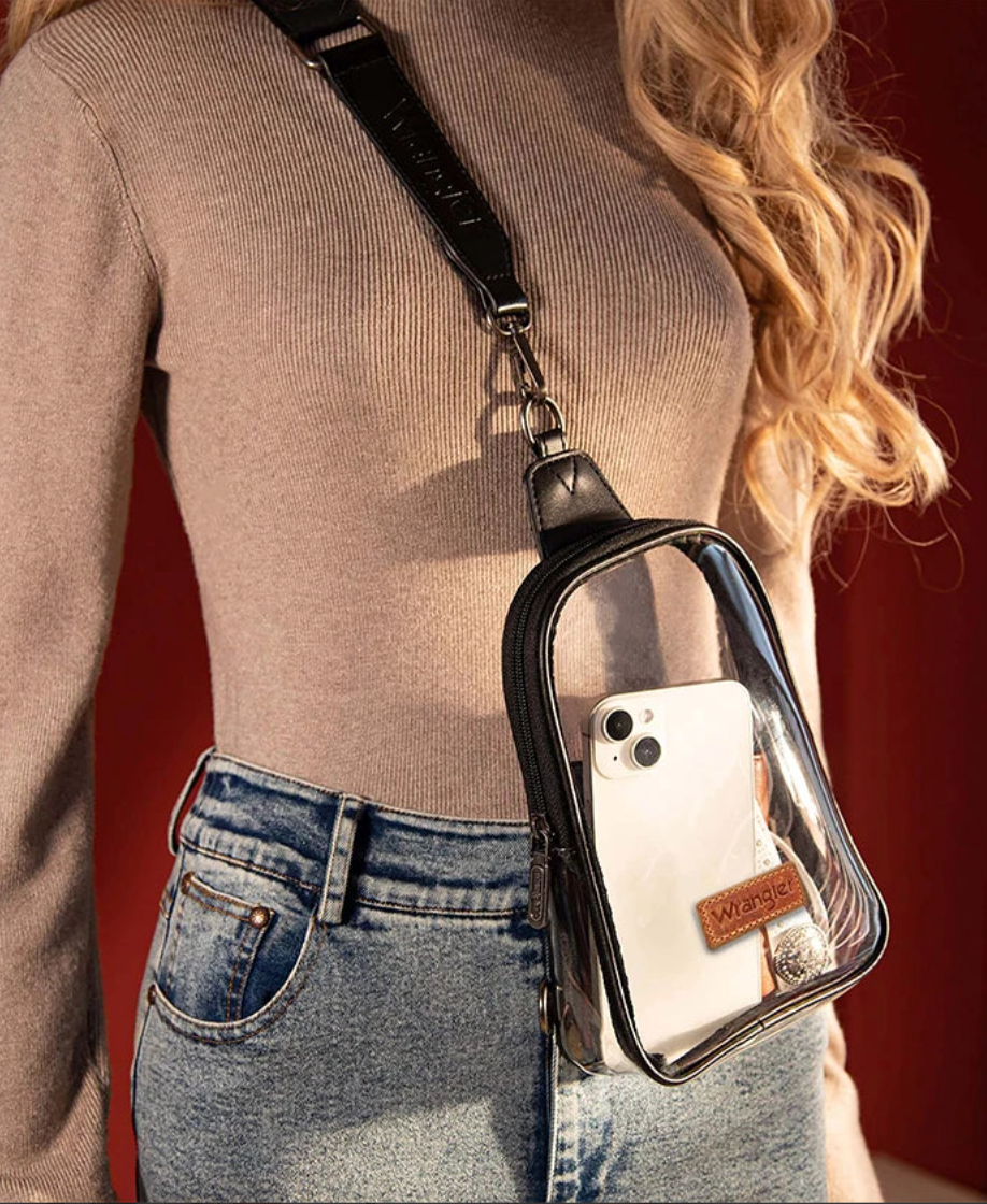 Wrangler Clear Sling Bag