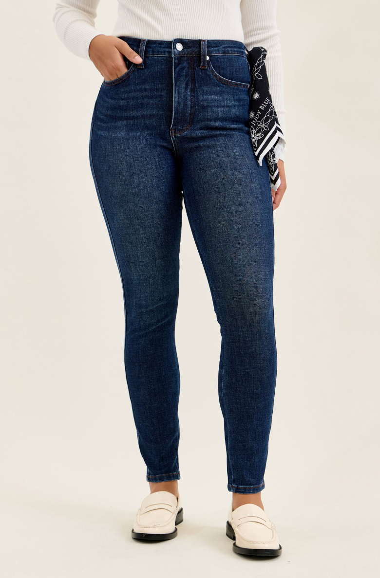 Sienna High Waist Bandana Skinny Judy Blue Jeans
