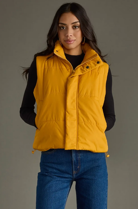 Gameday Mustard Vest
