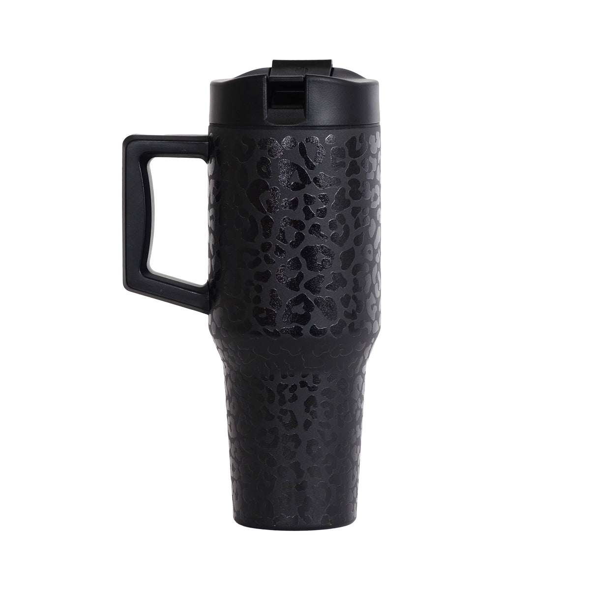 32oz Leopard Dual Sip Straw Tumbler