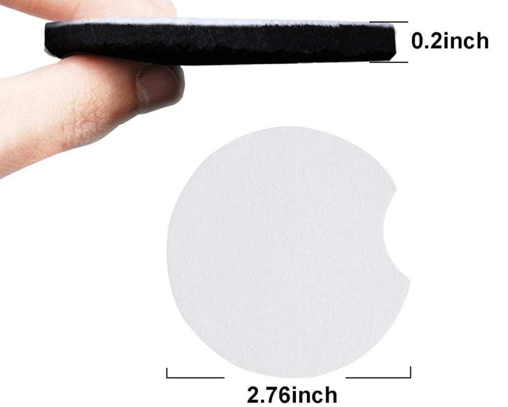 Kansas City Chiefs Football Car Coasters