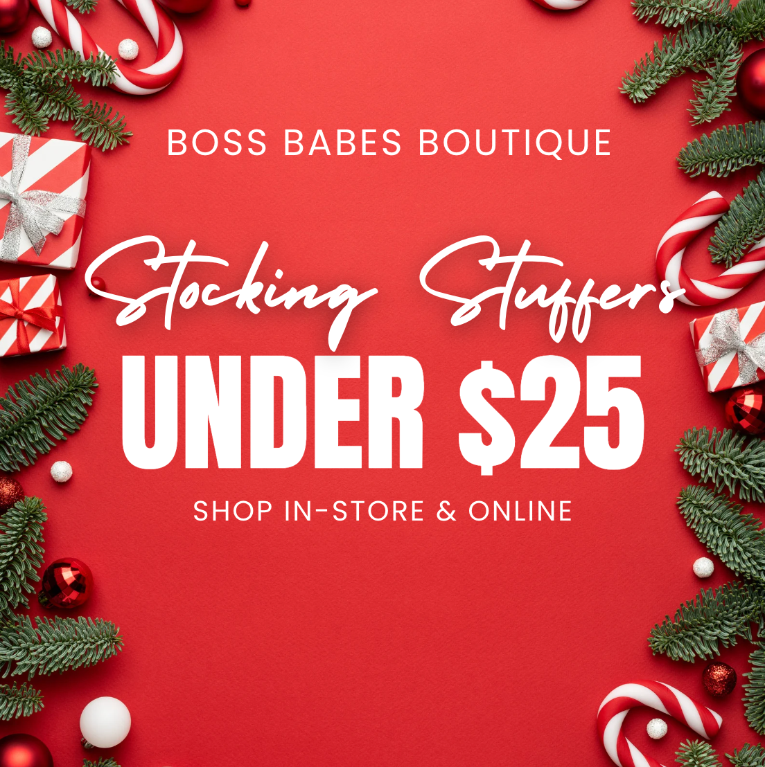 Stocking Stuffers- UNDER $25!