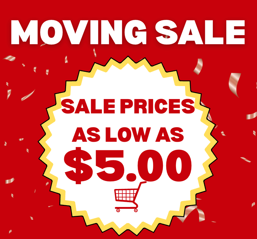 Moving Sale Items!