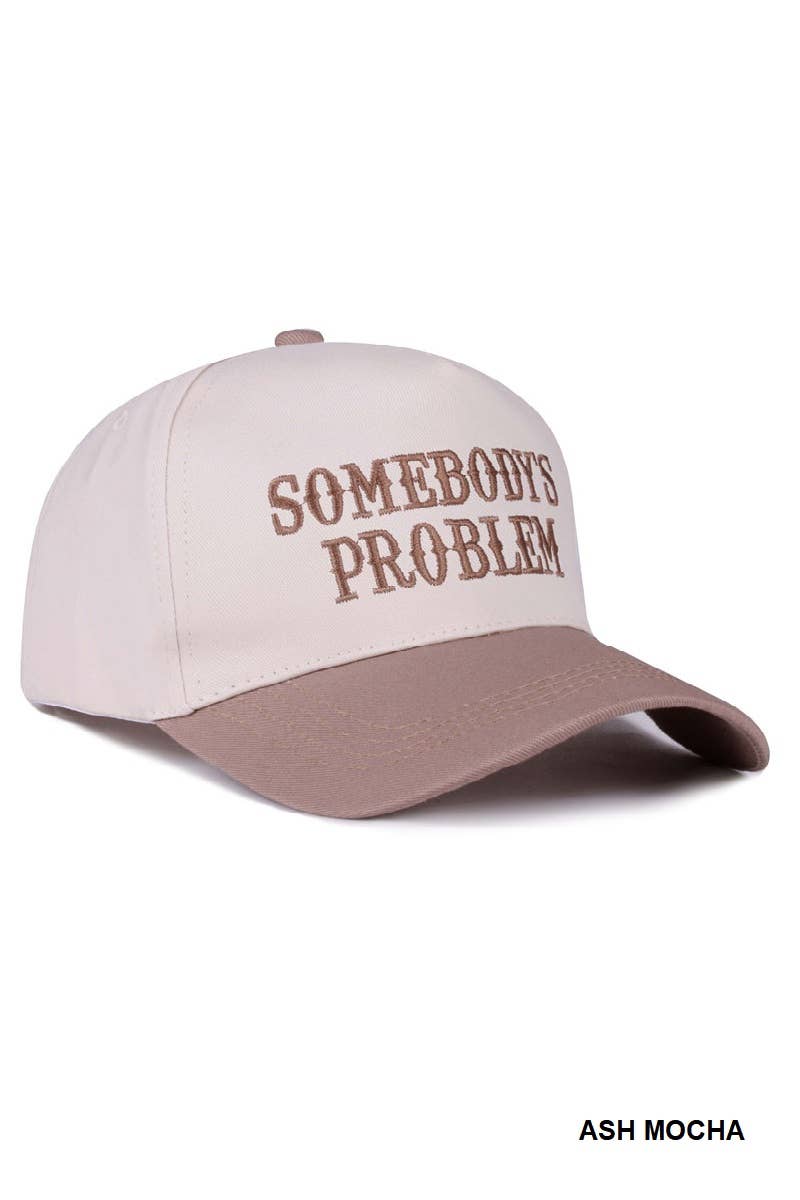 `Two Tone Canvas Cotton Cap: COW-198369 / OS