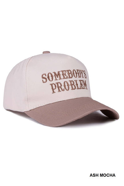 `Two Tone Canvas Cotton Cap: COW-198369 / OS