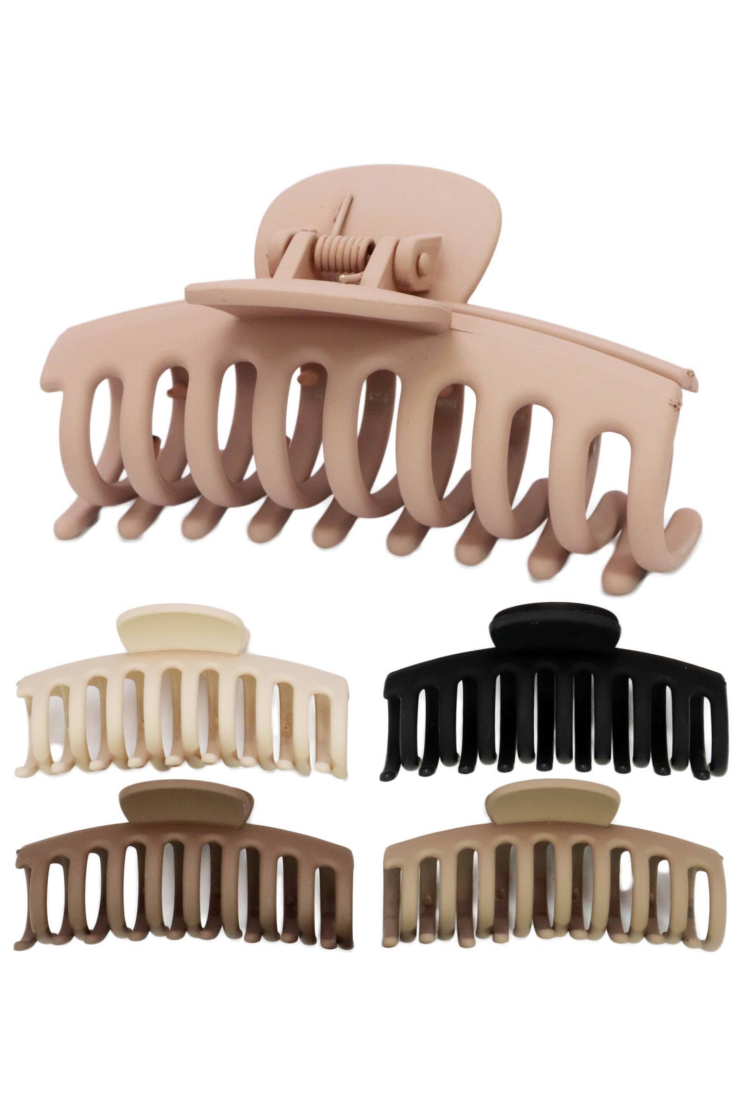 Matte Curve Hair Clip