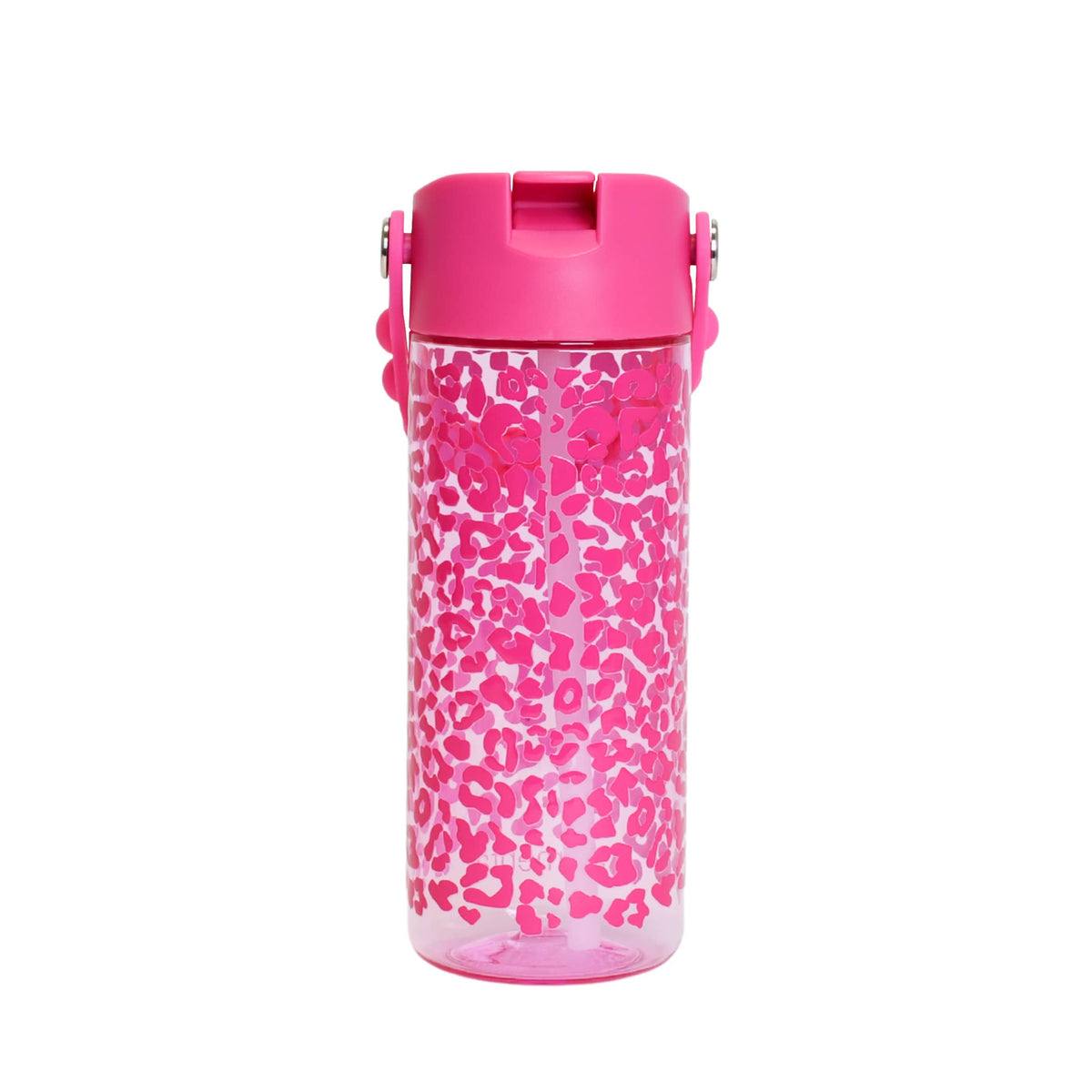 Leopard Fidget Handle Kids 18oz Bottle