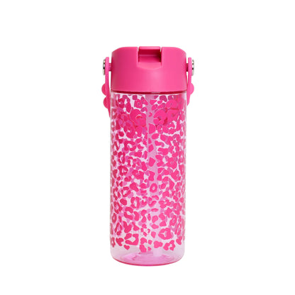 Leopard Fidget Handle Kids 18oz Bottle