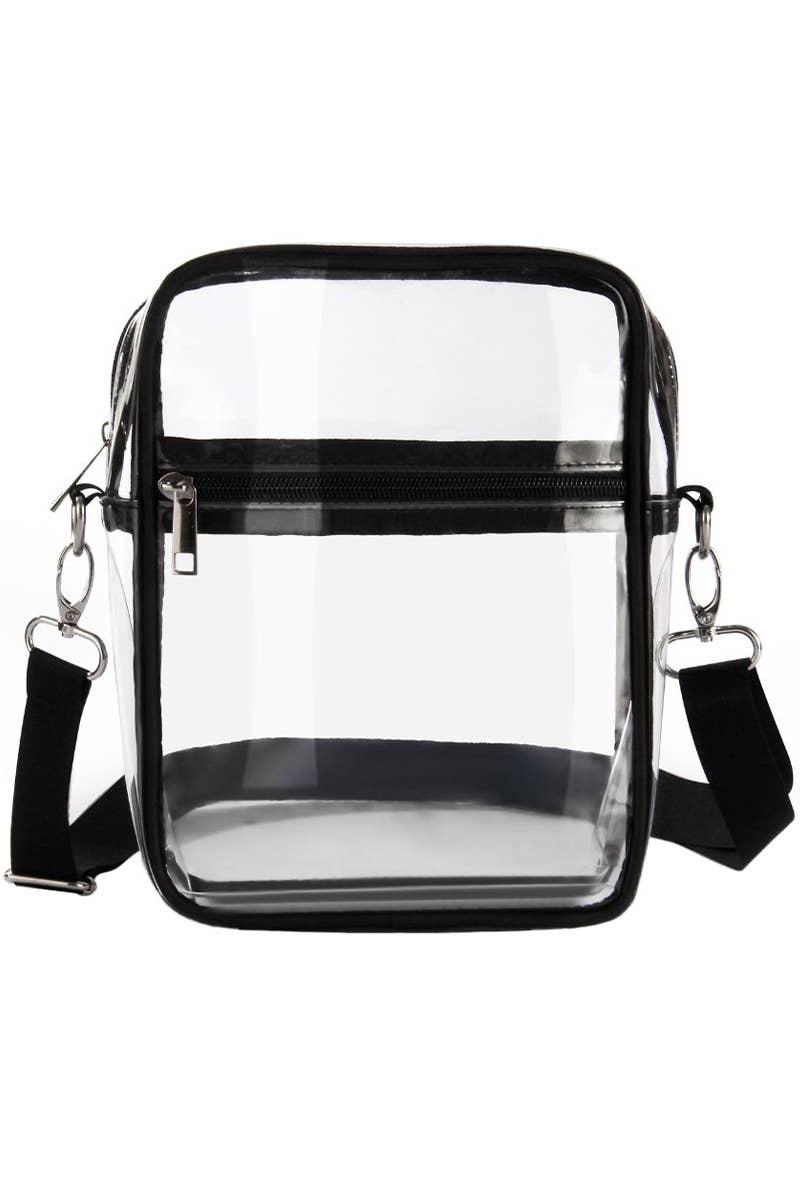 Small Transparent Clear Durable Messenger Bag