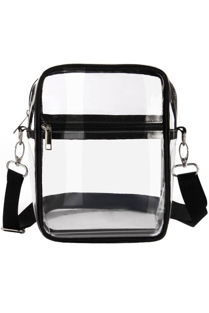 Small Transparent Clear Durable Messenger Bag