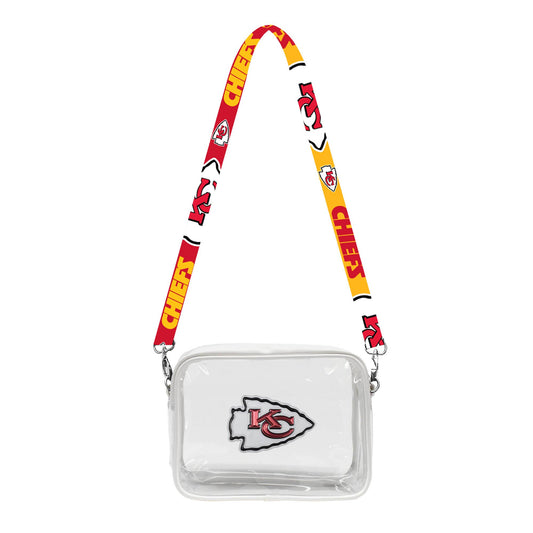 NFL Kansas City Chiefs Clear Fanny Fan Purse