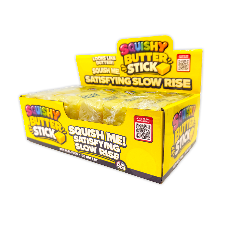 6" Butter Stick Slow Rise Fidget Toy