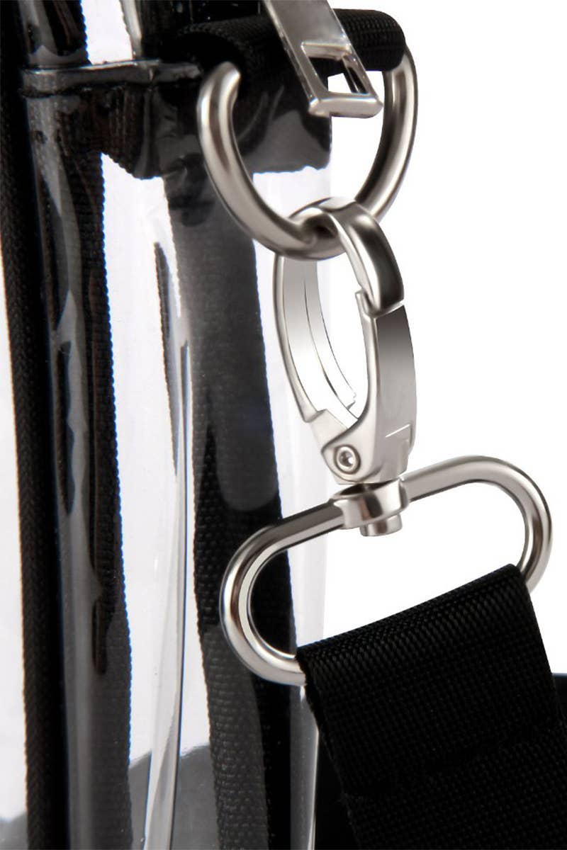 Small Transparent Clear Durable Messenger Bag