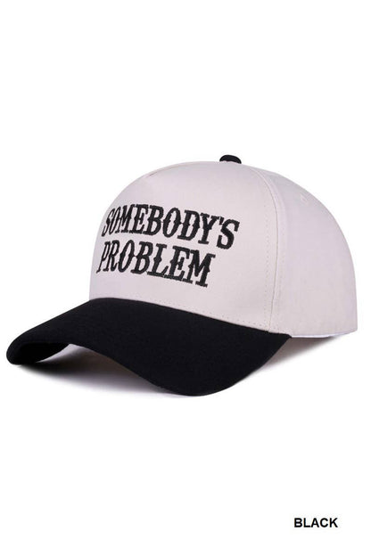 `Two Tone Canvas Cotton Cap: COW-198369 / OS
