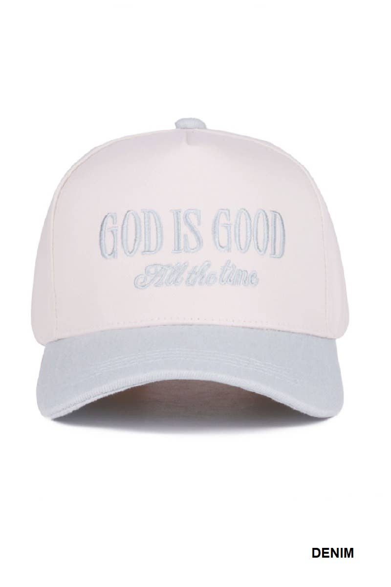 `Two Tone Canvas Cotton Cap: COW-198369 / OS
