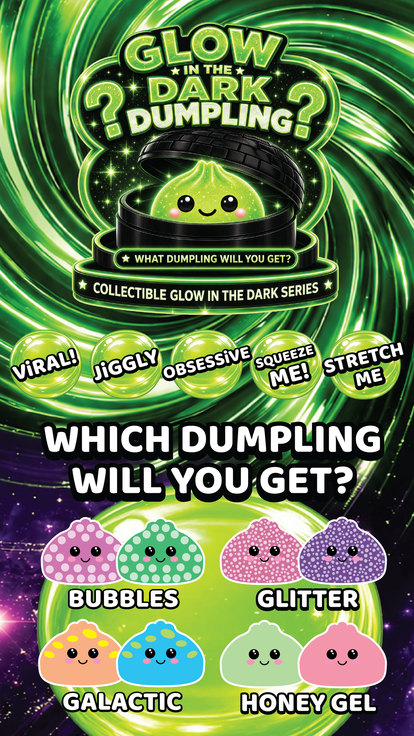 Glow In Dark Mystery Dumpling