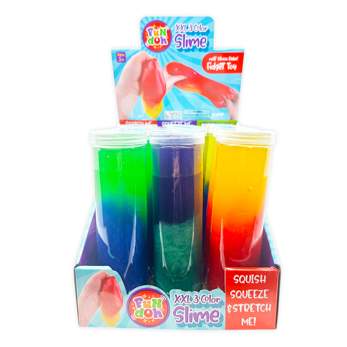 XXL 3 Color JUMBO Sensory Slime